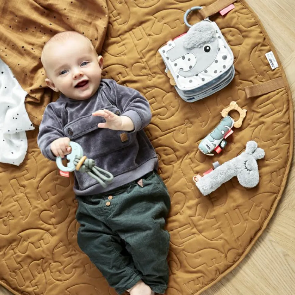 Livre bébé éveil Elphee l'éléphant