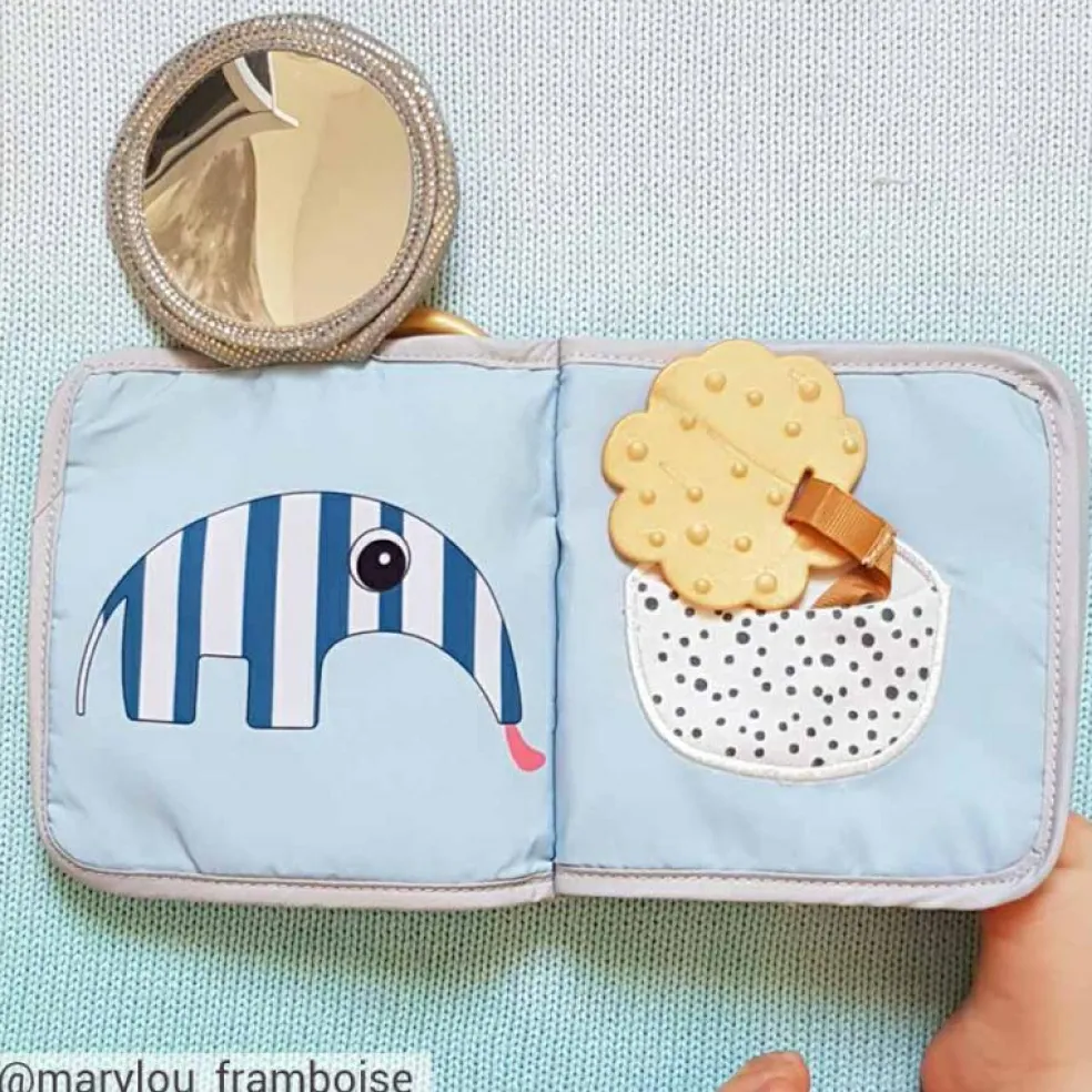 Livre bébé éveil Elphee l'éléphant