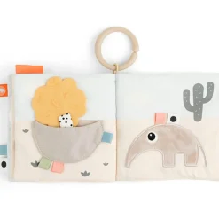 Livre bébé éveil Lalee Sable