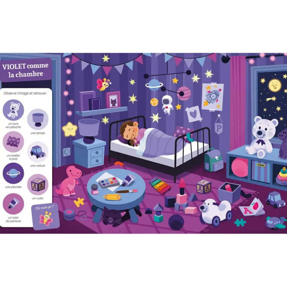 Livre Cherche et trouve - Les couleurs