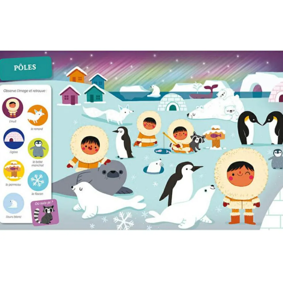 Livre Cherche et trouve des tout-petits - Autour du monde