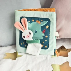 Livre d'activités en tissu Joe et son doudou