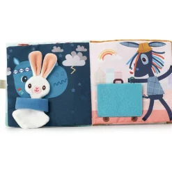 Livre d'activités en tissu Joe et son doudou