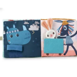 Livre d'activités en tissu Joe et son doudou