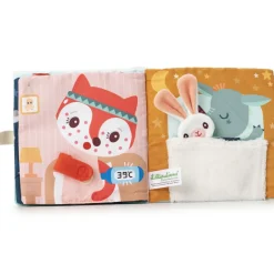 Livre d'activités en tissu Joe et son doudou