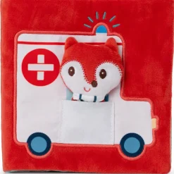 Livre d'activités en tissu Alice docteur