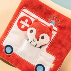 Livre d'activités en tissu Alice docteur