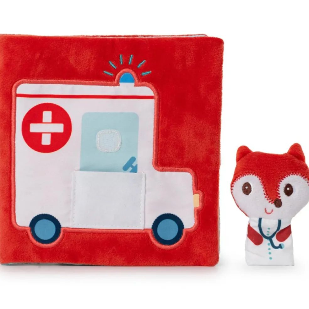 Livre d'activités en tissu Alice docteur