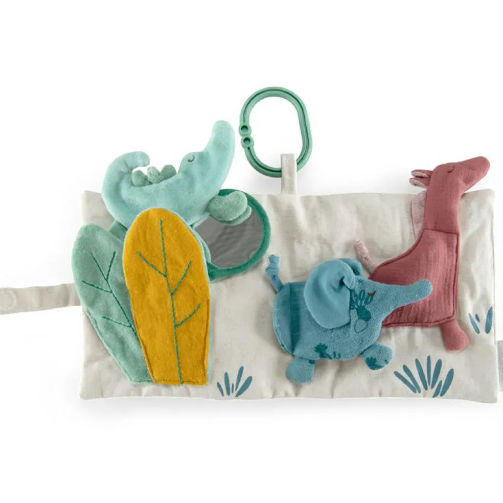 Livre d'activités en tissu Sous mon baobab