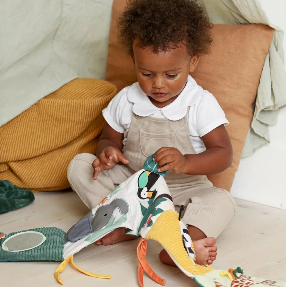 Livre d'éveil 2 en 1 Jungle