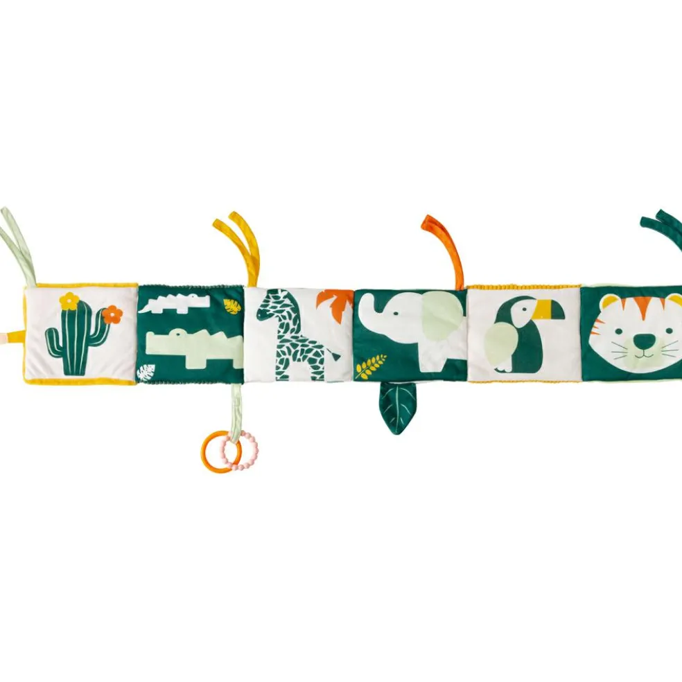 Livre d'éveil 2 en 1 Jungle