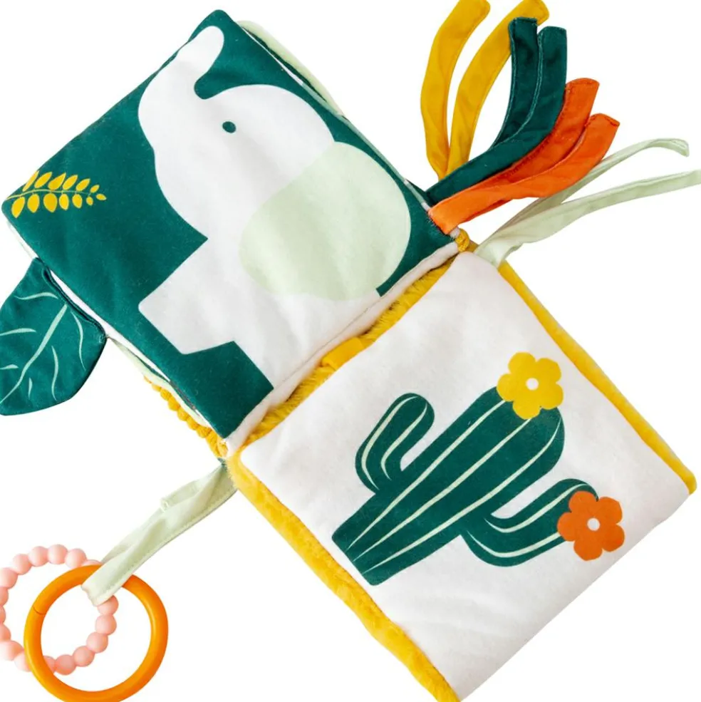 Livre d'éveil 2 en 1 Jungle