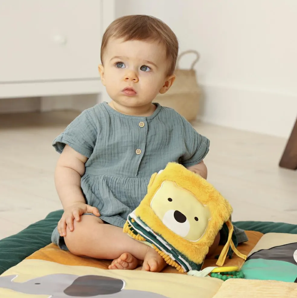 Livre d'éveil 2 en 1 Jungle