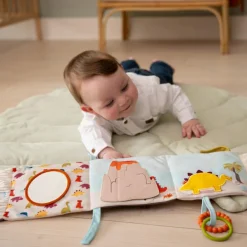 Livre d'éveil 2 en 1 Les Amis Dinos