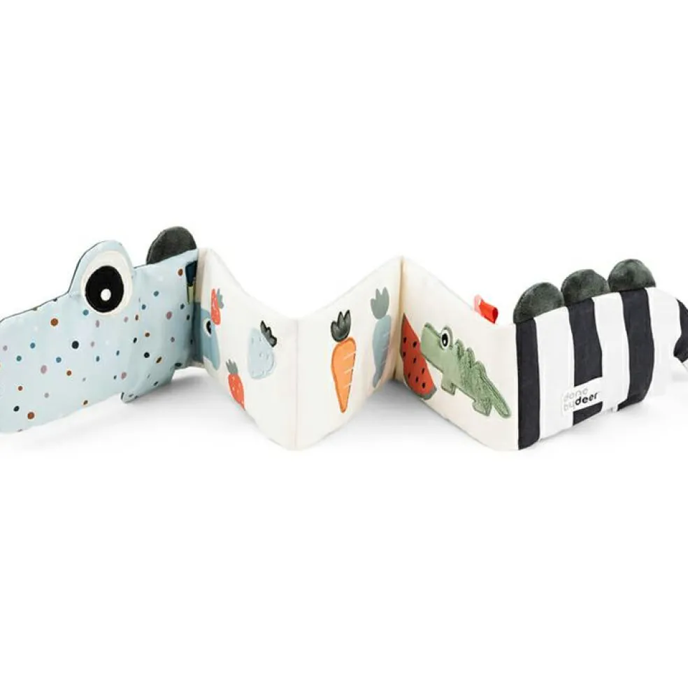 Livre d'éveil bébé Croco vert