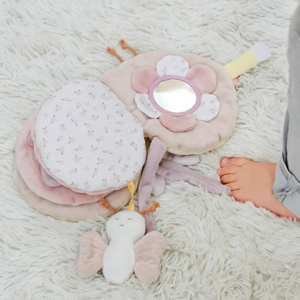 Livre d'éveil en tissu Alice et Pomme