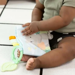Livre d'éveil en tissu Nate l'Ourson