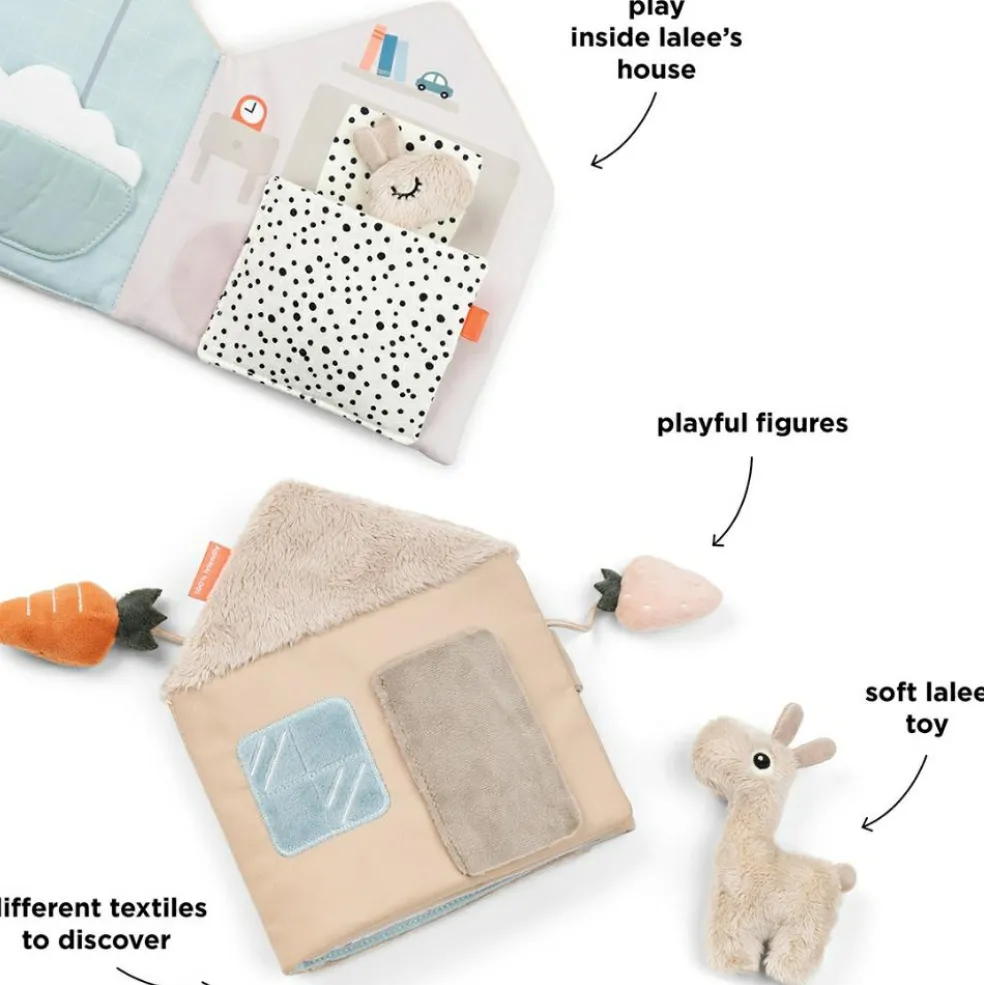 Livre d'éveil la maison de Lalee Lalee Sable