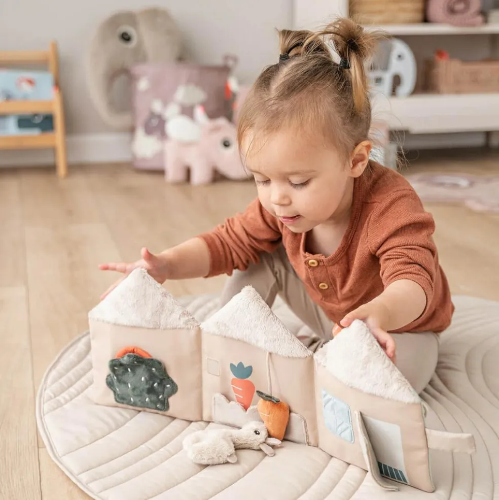 Livre d'éveil la maison de Lalee Lalee Sable