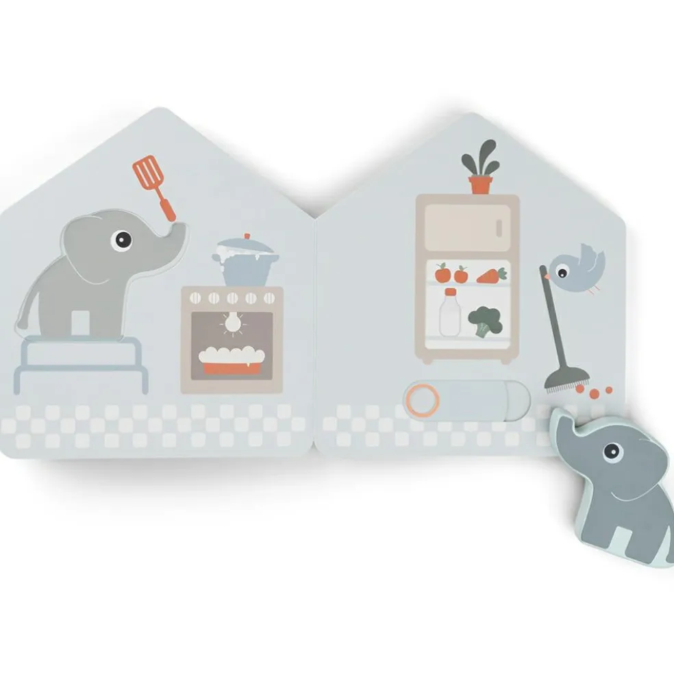 Livre d'éveil la maison d'Elphee Deer friends