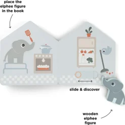 Livre d'éveil la maison d'Elphee Deer friends