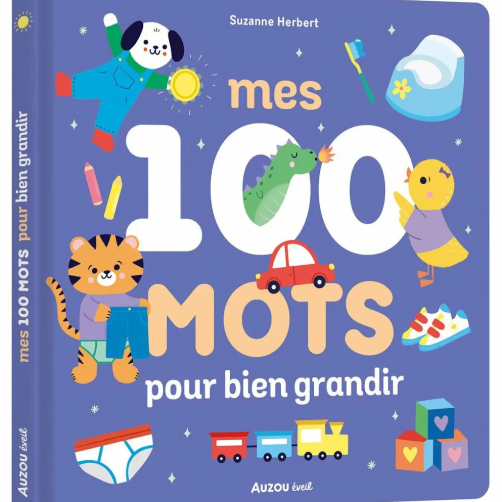 Livre d'éveil Mes 100 mots pour bien grandir