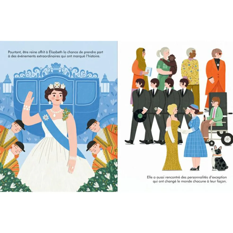 Livre La Reine Elisabeth II