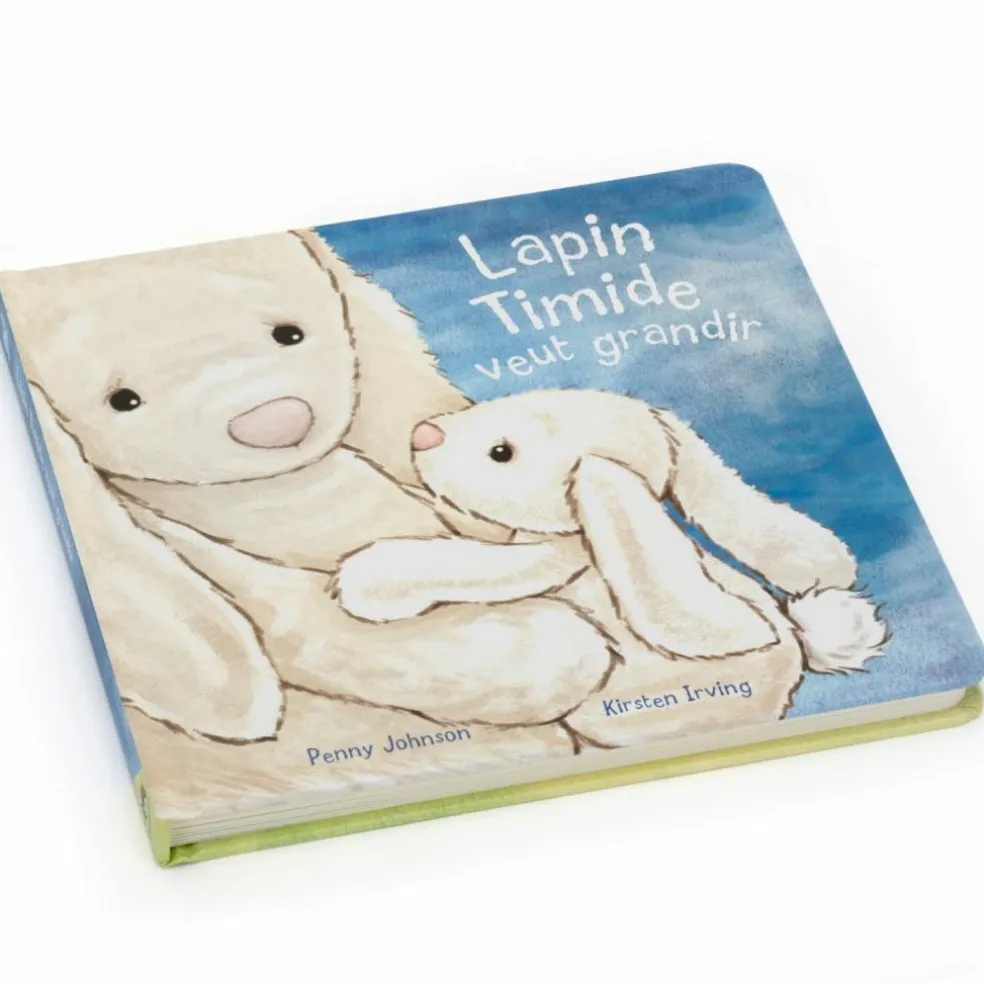Livre Lapin timide veut grandir