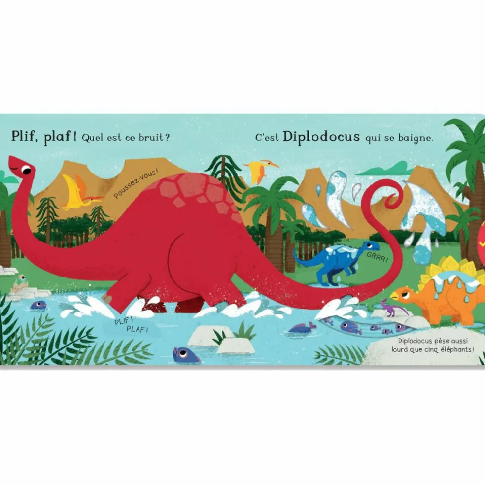 Livre Le diplodocus