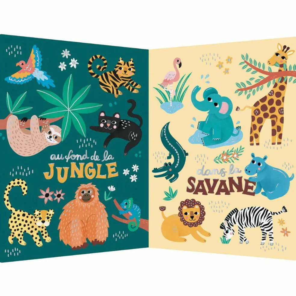 Livre Mes 100 animaux à découvrir X Michelle Carlslund