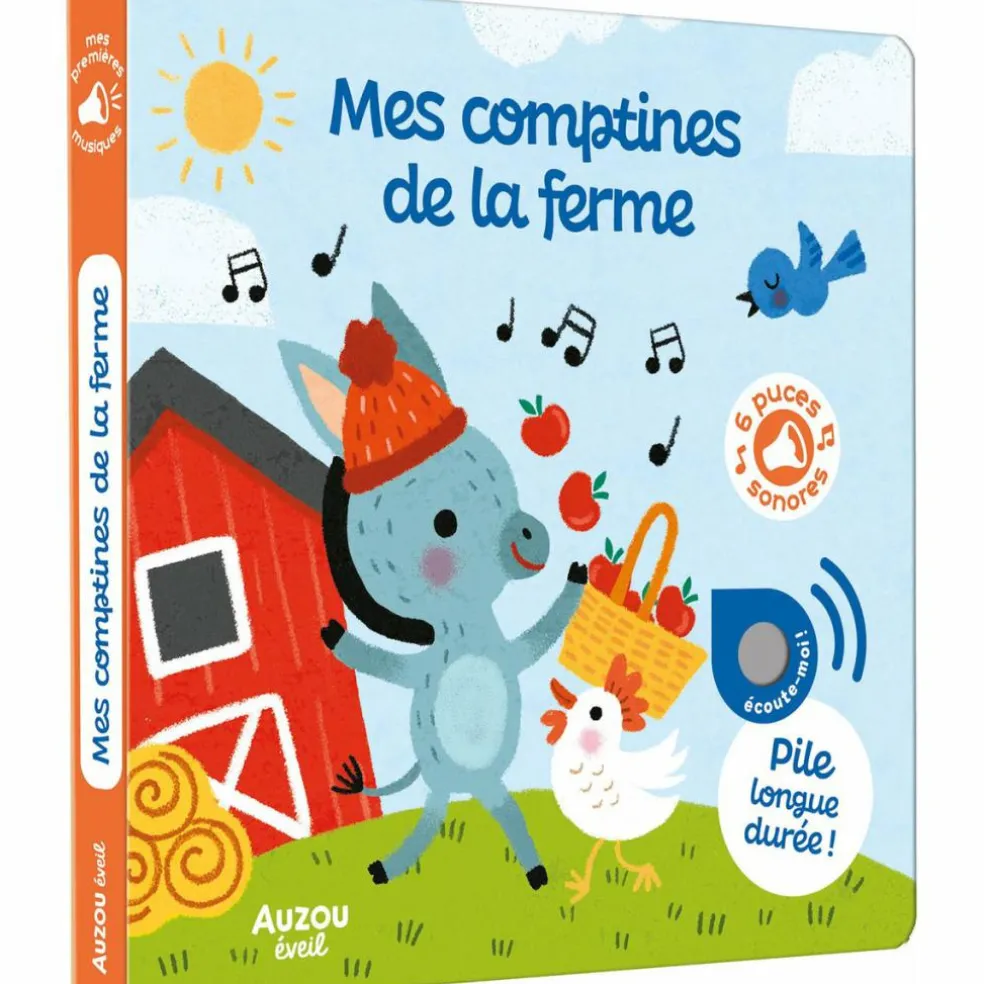 Livre Mes comptines de la ferme Mes premiers sonores