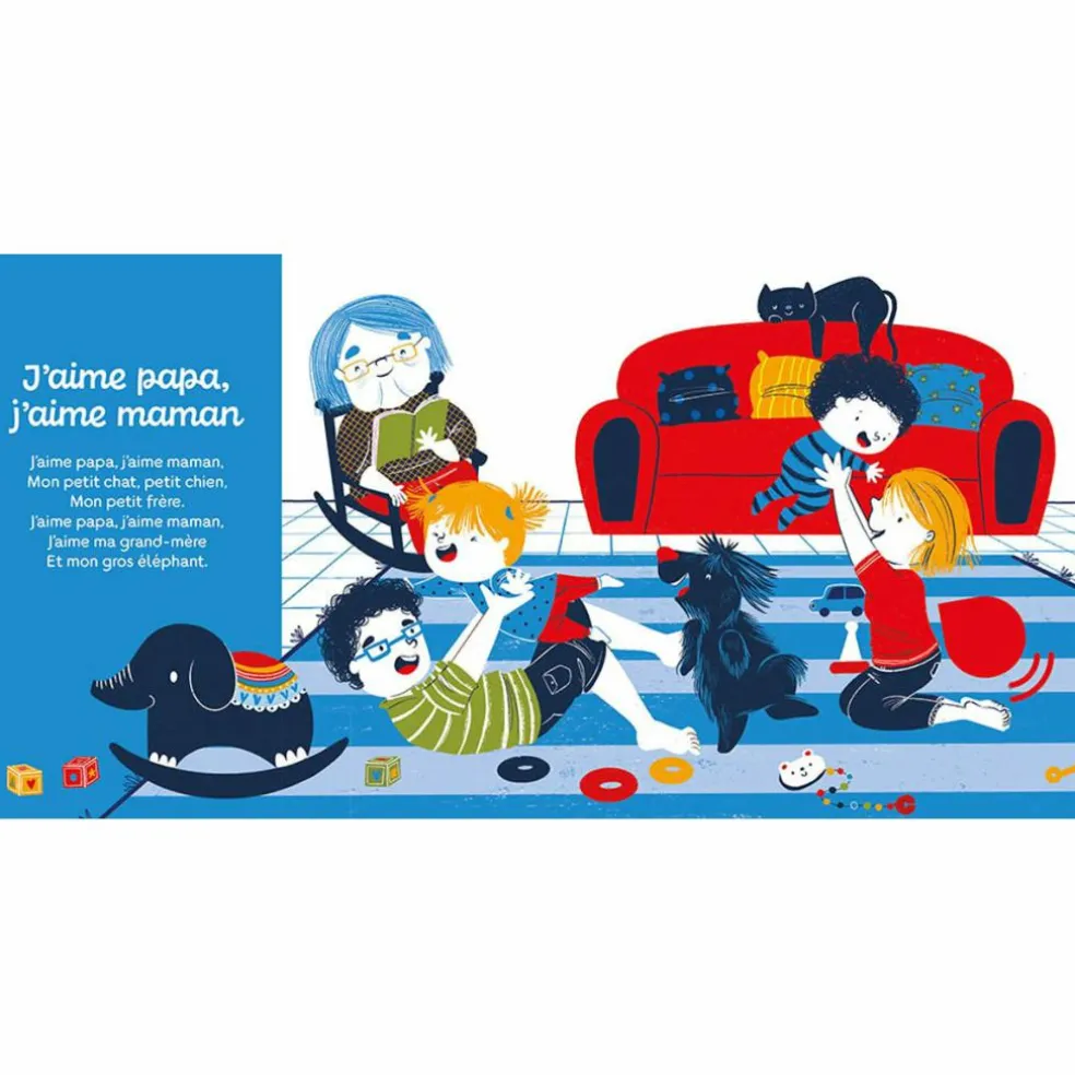 Livre Mes jolies comptines d'amour Mes premiers sonores