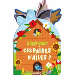 Livre Mon coucou sonore À qui sont ces paires d'ailes ?