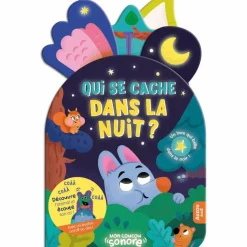 Livre Mon coucou sonore Qui se cache dans la nuit ?