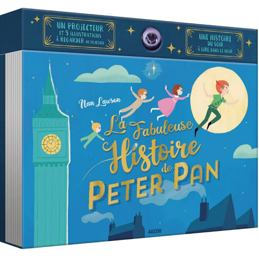 Livre projecteur - la fabuleuse histoire de Peter Pan