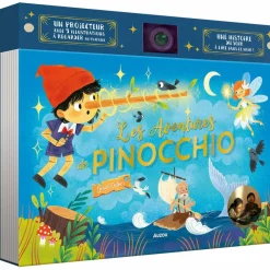 Livre projecteur - Les aventures de Pinocchio