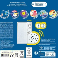 Livre sonore Mes super comptines d'animaux