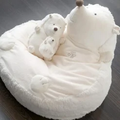 Léon le hérisson musical écru (25cm)