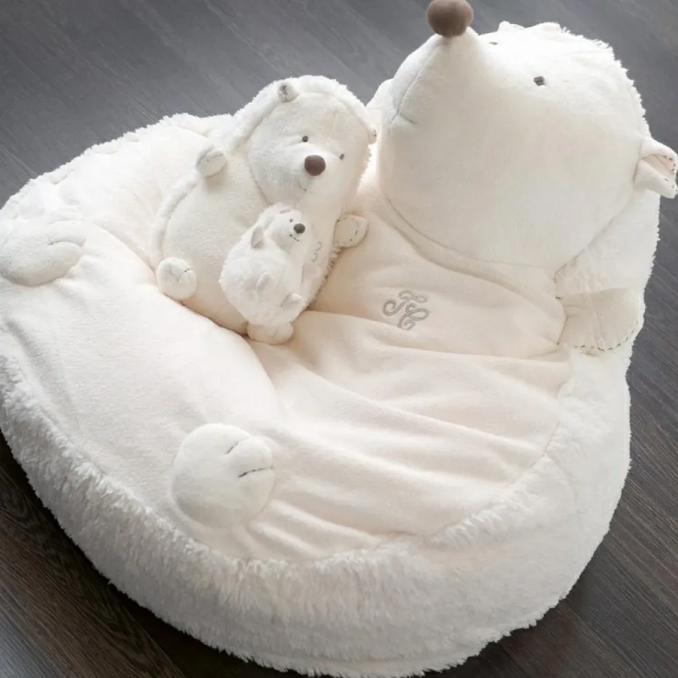 Léon le hérisson musical écru (25cm)