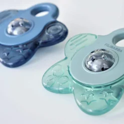 Lot de 2 anneaux de dentition étoile bleu