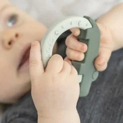 Lot de 2 anneaux de dentition Deer friends vert et bleu