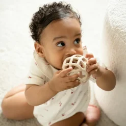 Lot de 2 balles de préhension Vieux Rose-Warm Linen