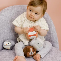 Lot de 4 balles doudous Forêt Doodballs