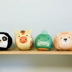 Lot de 4 balles doudous Jungle Doodballs