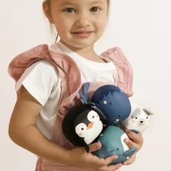 Lot de 4 balles doudous Océan Doodballs