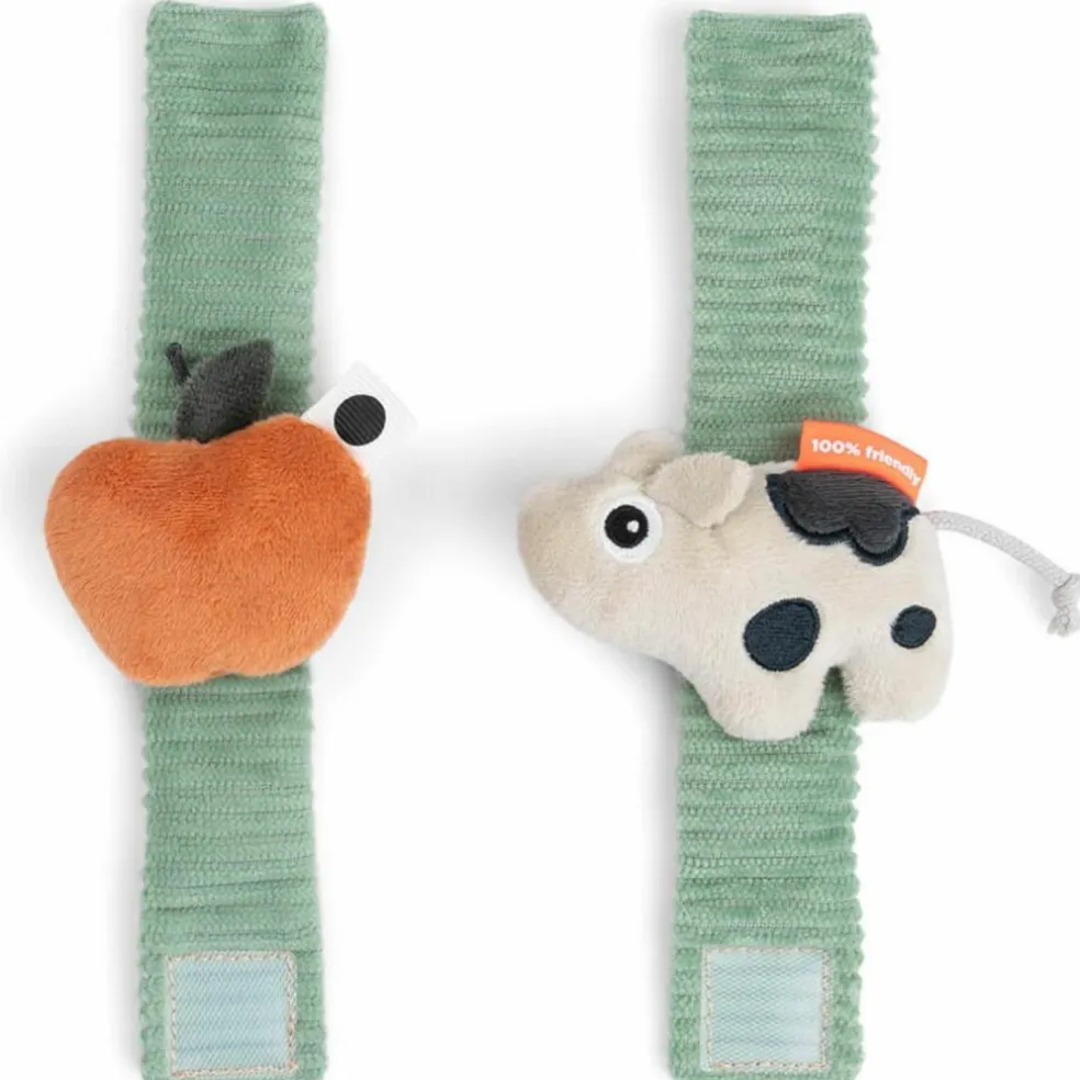 Lot de 2 bracelets hochet lot de 2 Dotti Vert