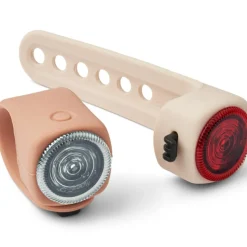Lot de 2 éclairages de vélo Rolf Tuscany Rose-Apple