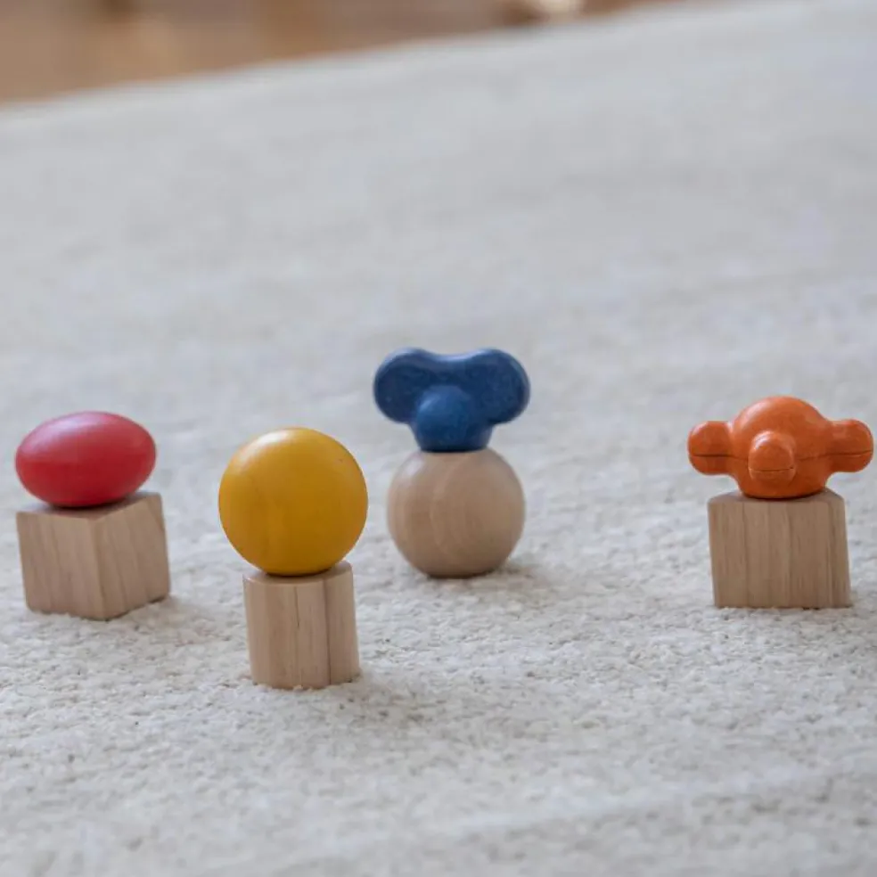 Lot de 4 écrous à visser