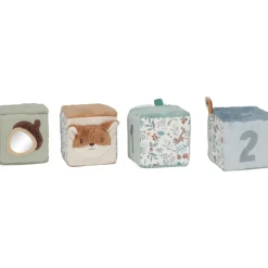 Lot de 4 cubes doux Forest Friends