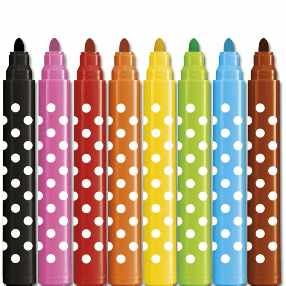 Lot de 8 feutres Jumbo